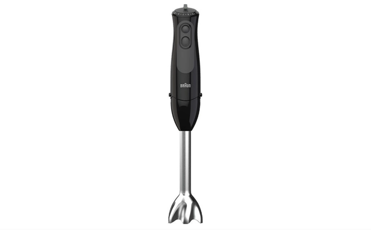 Braun MultiQuick 3 Vario MQ 3135 BK Stabmixer Set 900W, 11 Geschw. Zerkleinerer Schneebesen Schwarz
