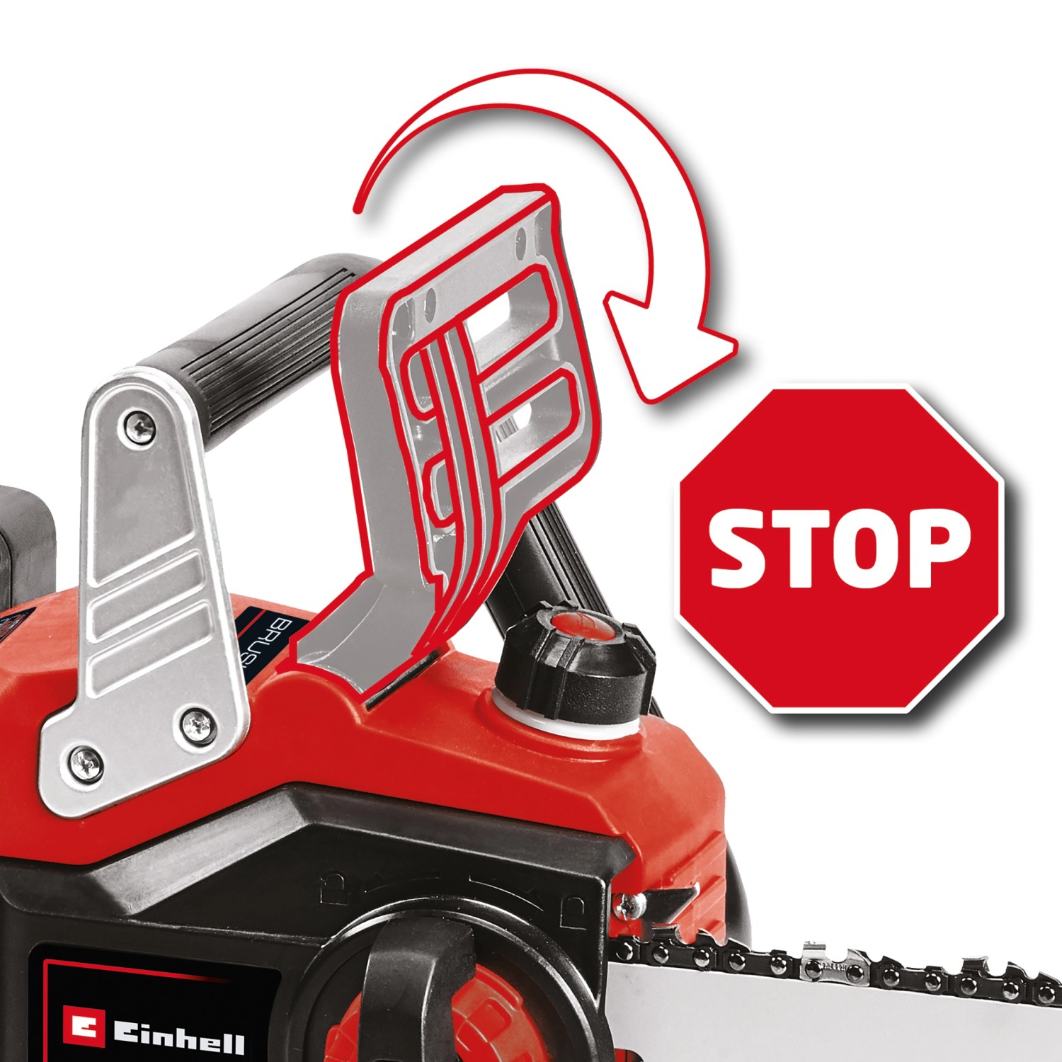 Einhell Power X Change Akku Kettensäge GP LC 36/35 Li Solo ohne Akku und Ladegerät
