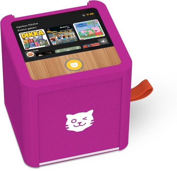 tigermedia tigerbox Touch Plus lila Bluetooth Musikbox