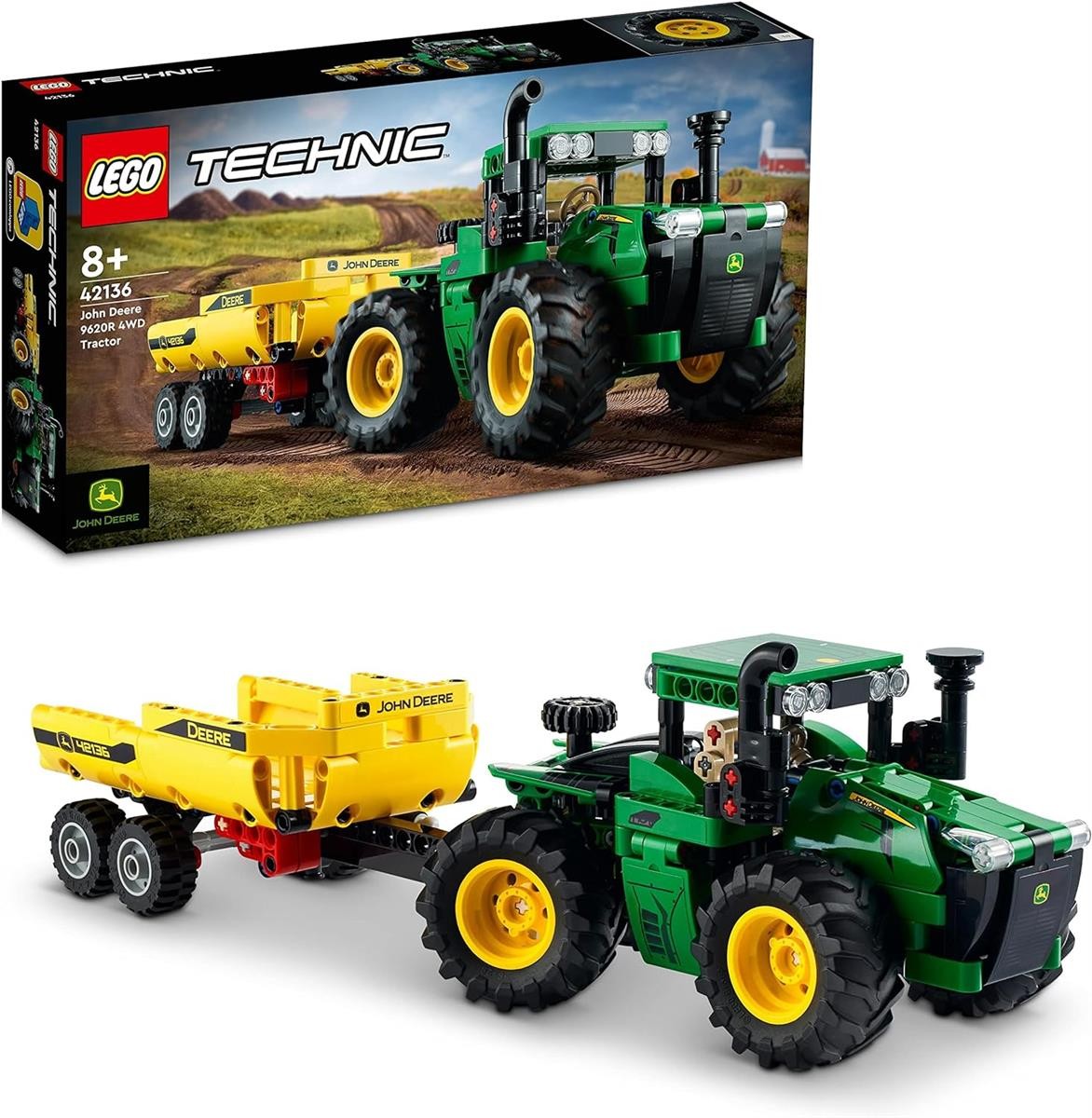 Traktor, John Deere, Technic, Lego Satz, Landmaschine
