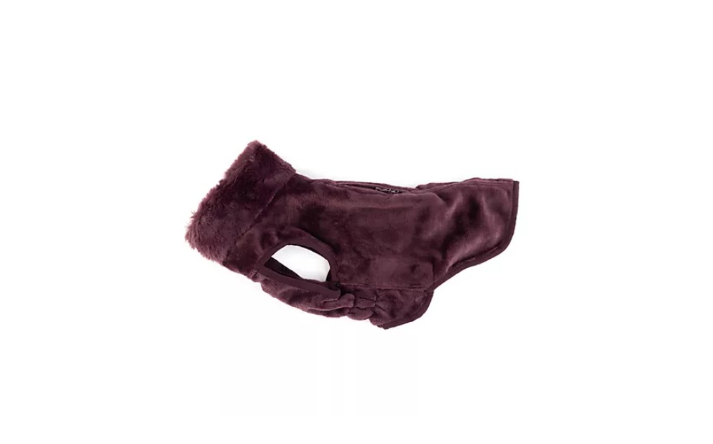 Haarband, Mütze, Flusenmaterial, Dunkelrot, Winteraccessoire