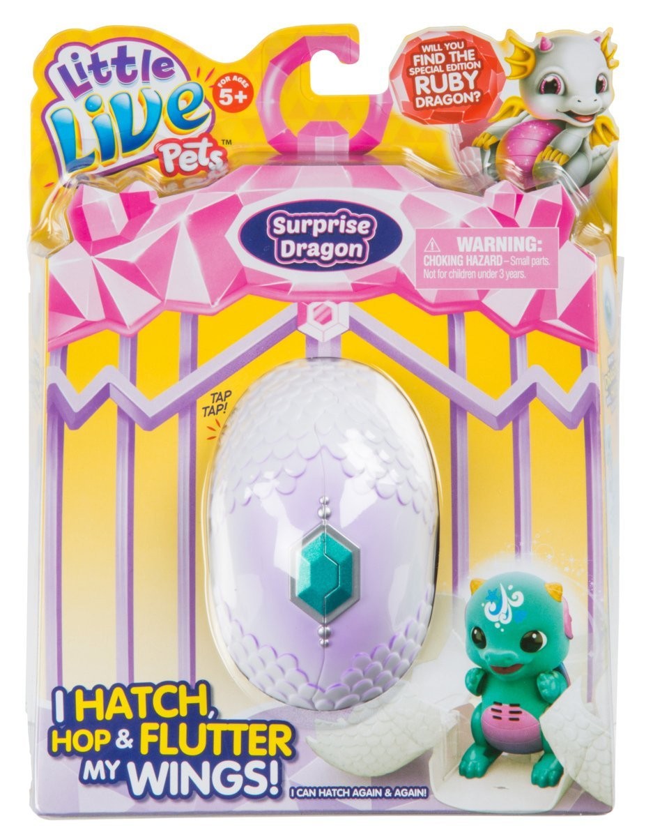 Hatch Dragon Ei, Überraschungsdrache, Lila Ei, Plastik-Ei, Spielzeug für Kinder