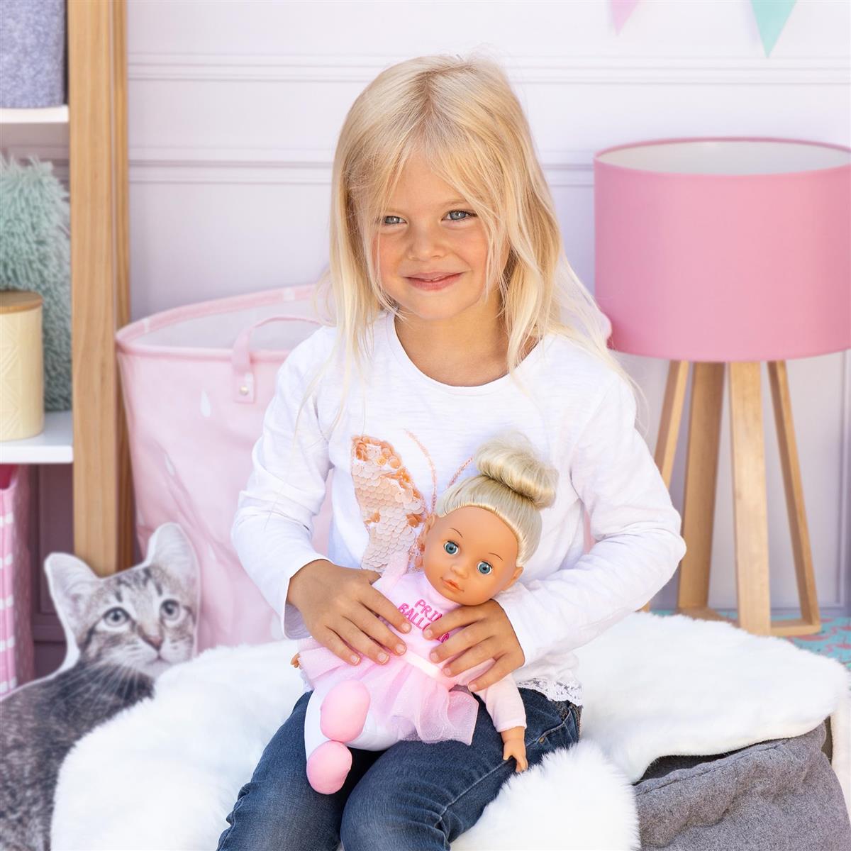 Bayer Design 93311 - Babypuppe, Prima Ballerina, 33 cm