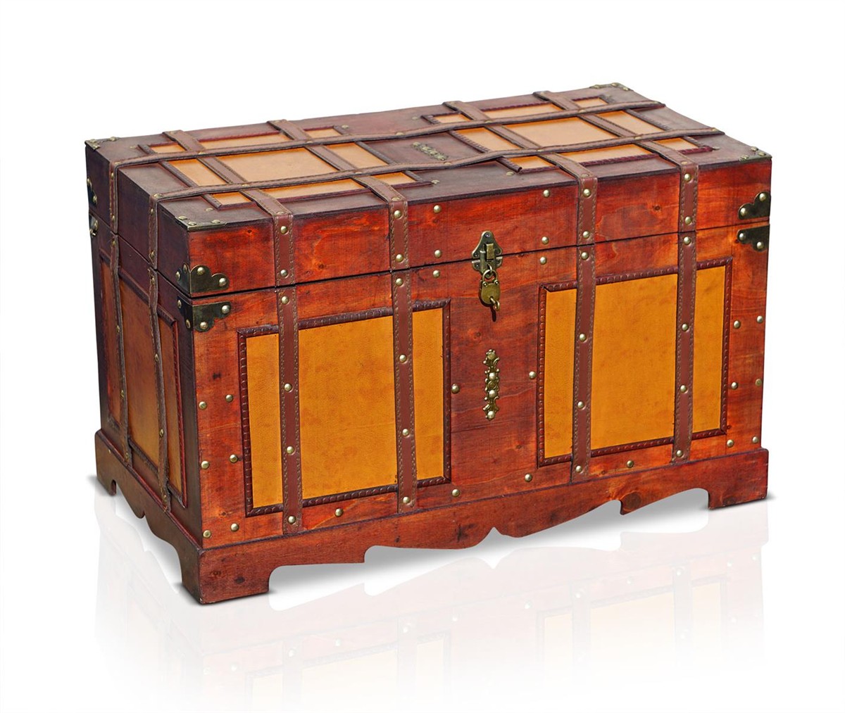 Koffer, Truhe, Holz, Kleiderkasten, Truhenkasten