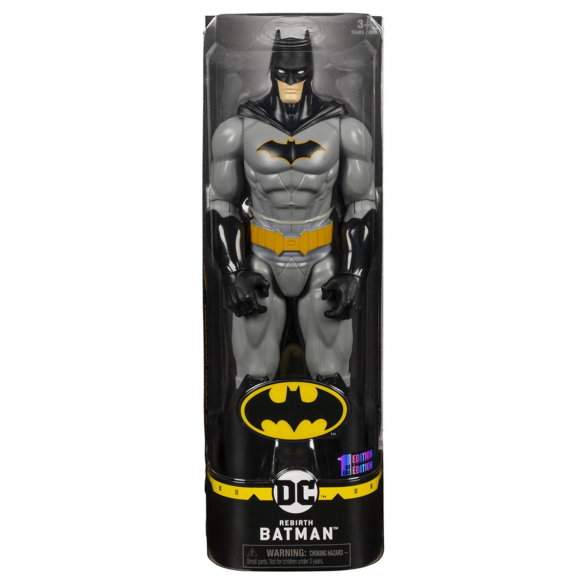 Batman 30cm BATMAN Grey Rebirth-Actionfigur - Bat-Tech