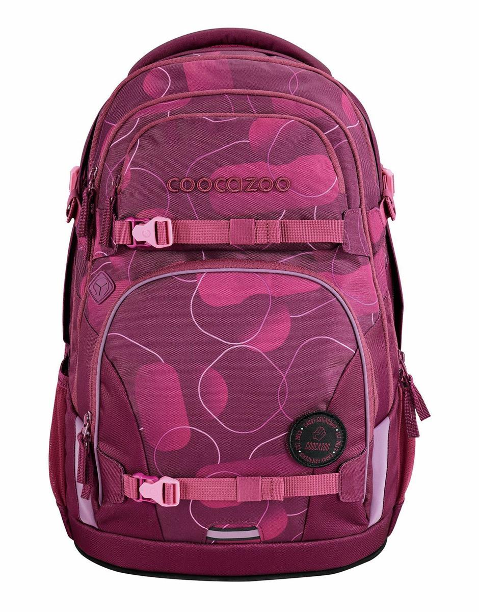 Coocazoo Schulrucksack PORTER Berry Bubbles für die Grundschule Schultasche Schulranzen Ranzen