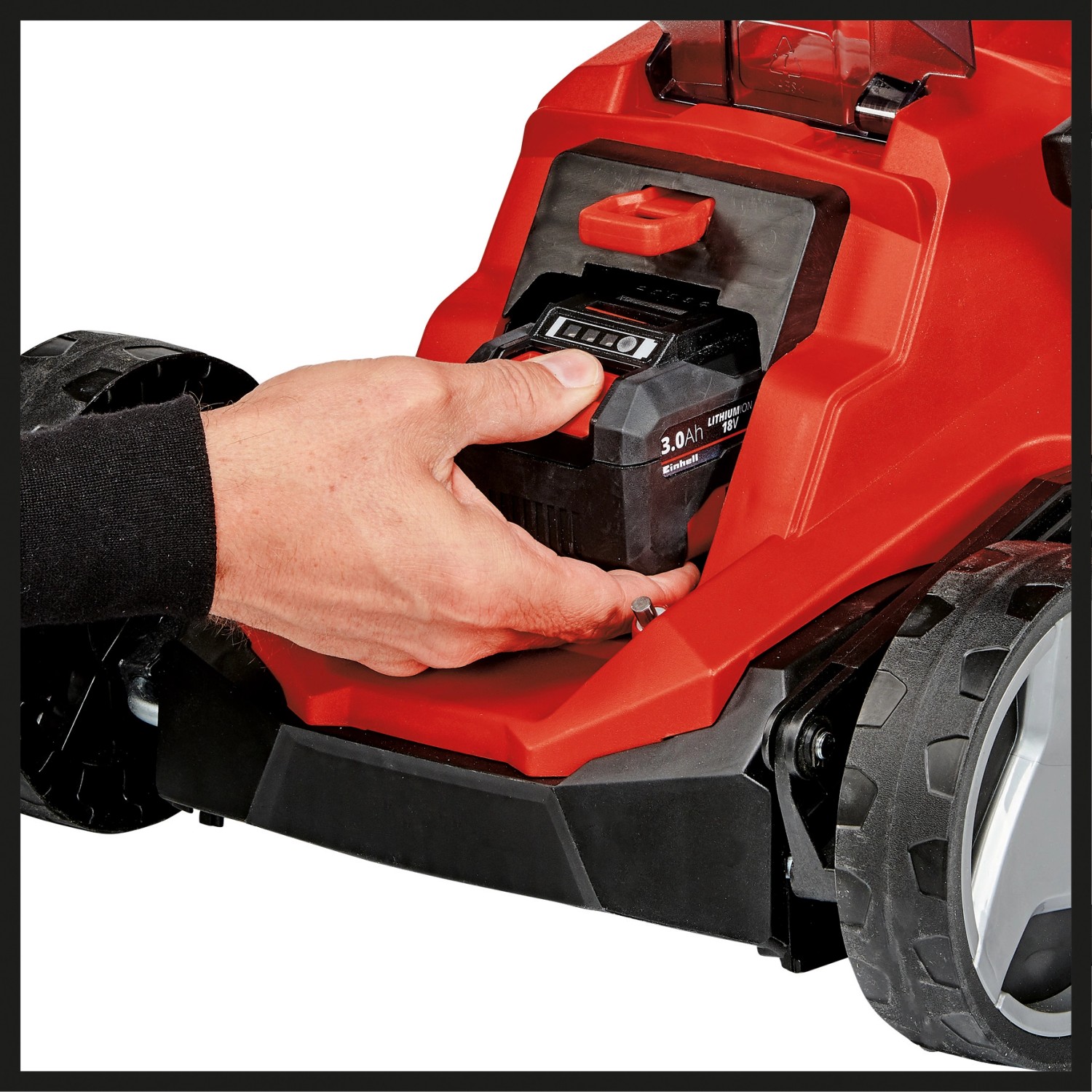 Einhell Akku Rasenmäher GE CM 18/33 Li mit Akku und Ladegerät
