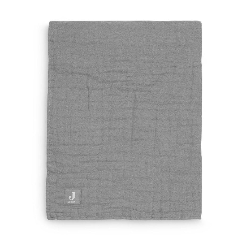 Jollein 523-557-66009 Kuscheldecke 120 x 120 cm grau