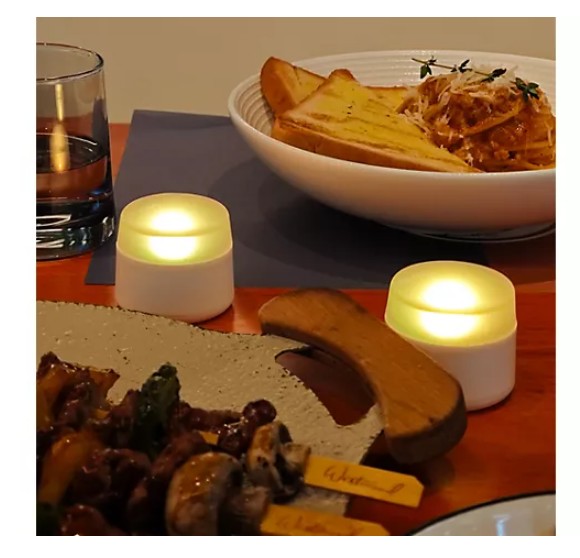 Tischdeko, Kerzen, Abendessen, Teller, Food-Setup