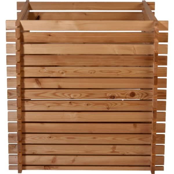Holzlamellen, Sichtschutz, Sichtschutzwand, Garten, Lärche
