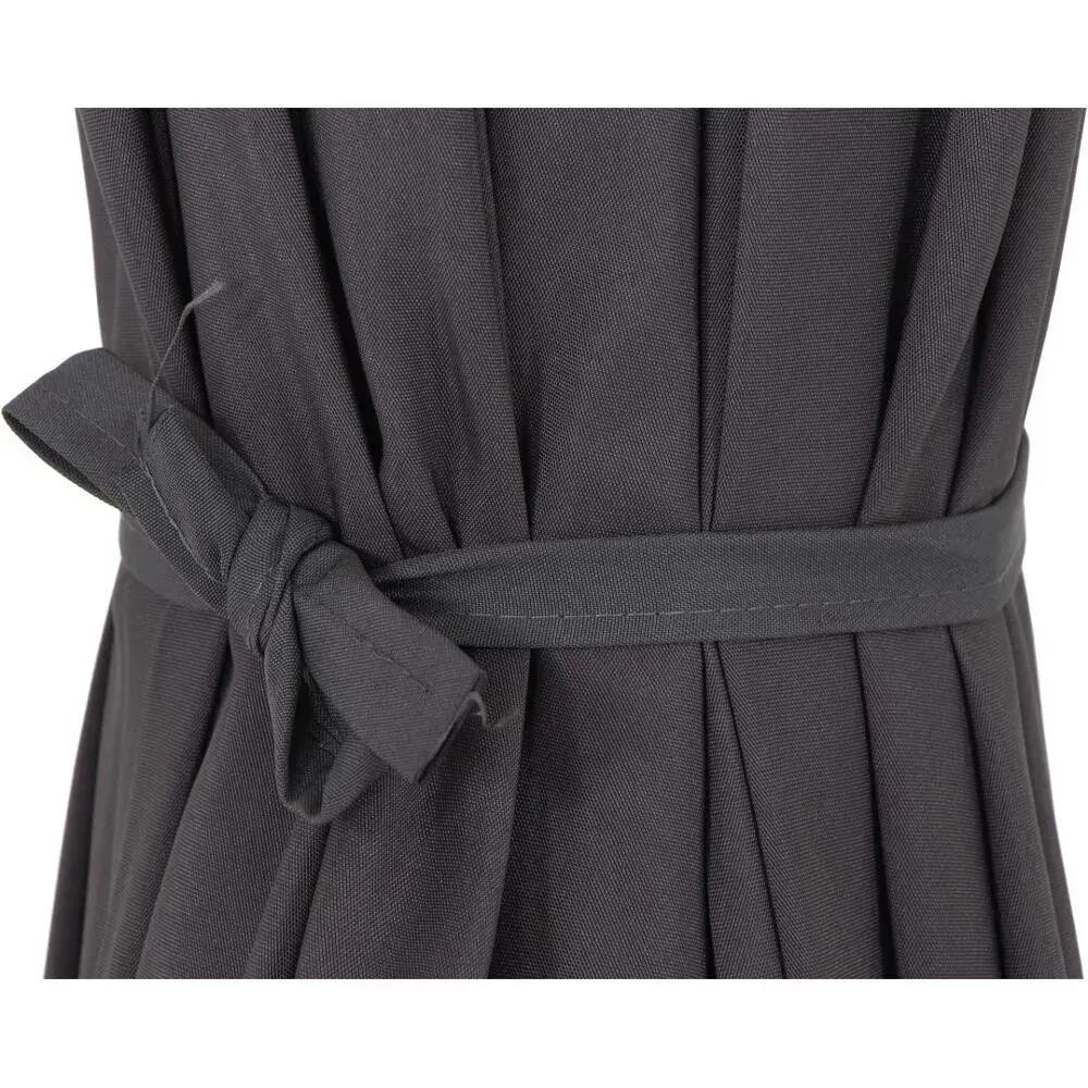 Gürtel, Raffung, Stoff, Kleid, Dunkelgrau