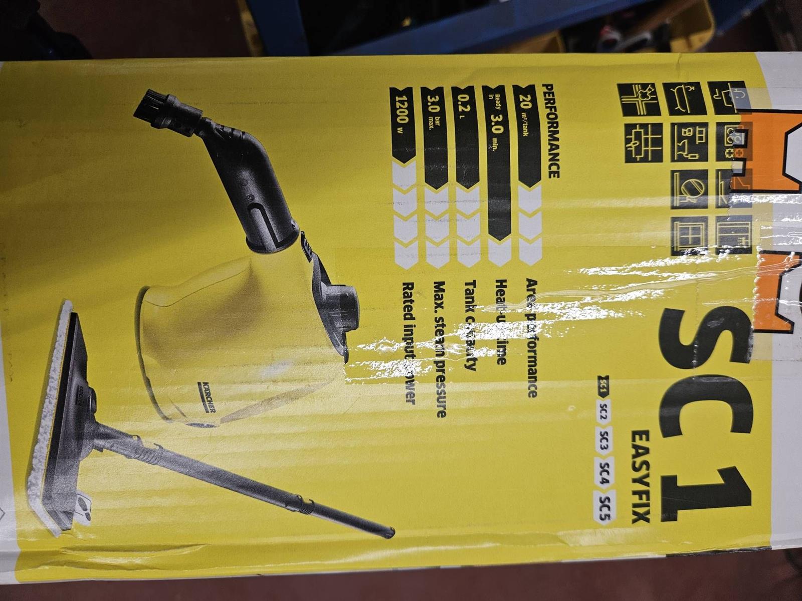 Kärcher Dampfreiniger SC 1 EasyFix #E586