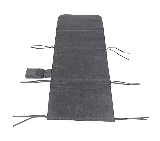 mat, cushion, seat pad, foldable, tie straps