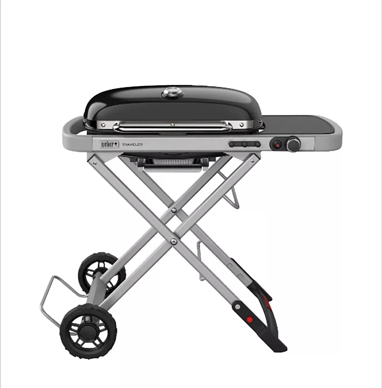 Weber 9010079 Traveler Outdoor Gasgrill Schwarz