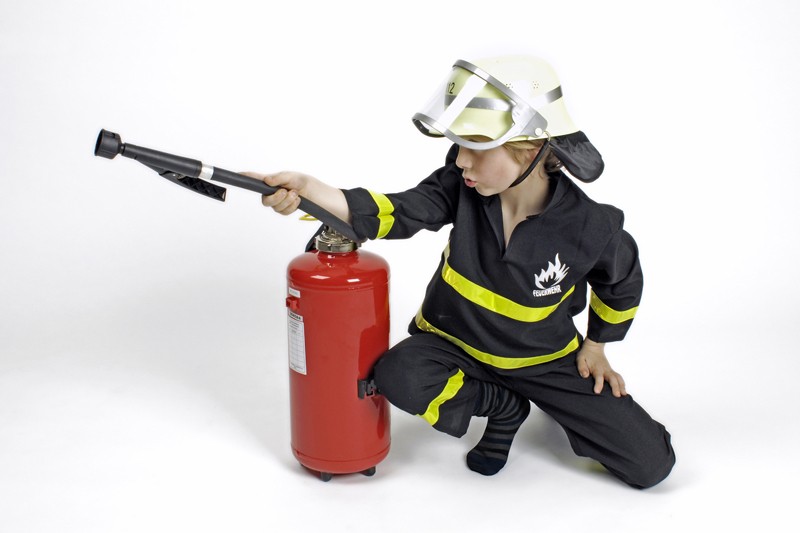 Feuerlöscher, Löschgerät, Feuerwehr, Kleidung, Zubehör