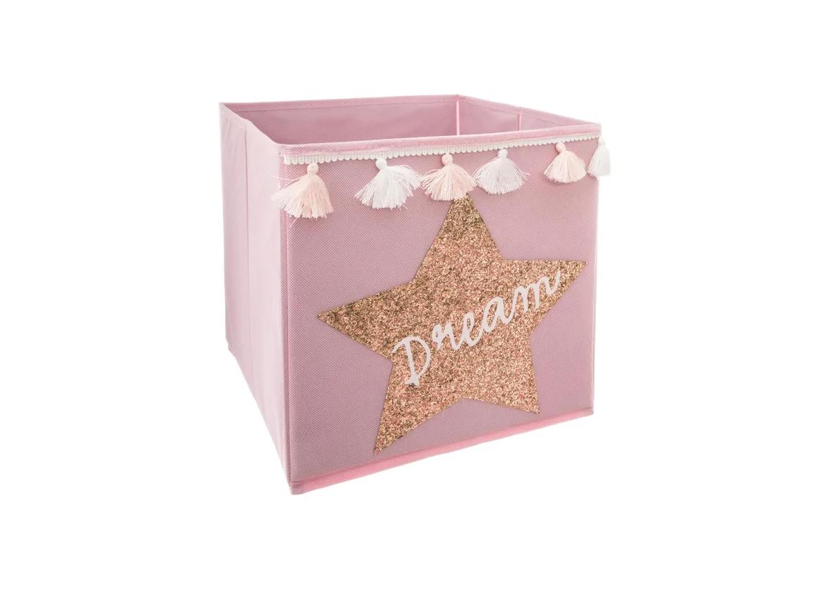 ATMOSPHERA Star Deco Pailletten und Pom Pom Boxen