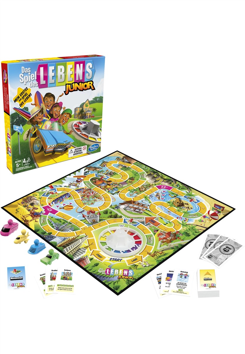 Hasbro Gaming Das Spiel des Lebens Junior