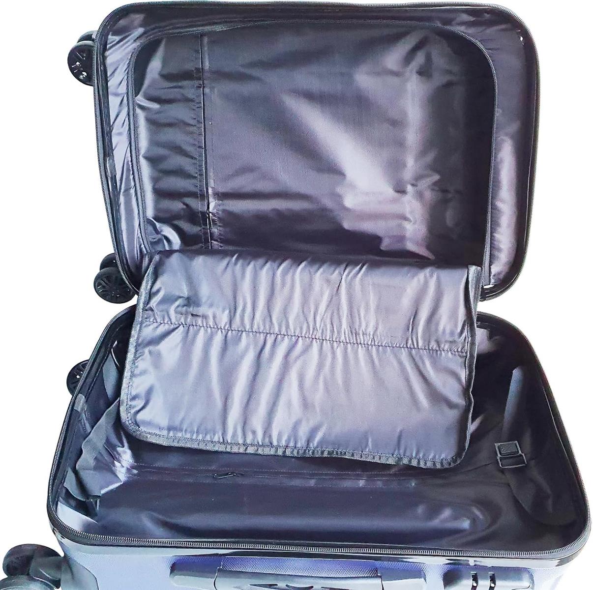 DMS 3tlg Hartschalenkofferset Koffer Reisekoffer Trolley blau