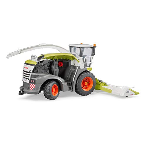 Bruder 02134 Claas Jaguar 980 Feldhäcksler Bauernhof Landwirtschaft Traktor Trecker Schlepper Bulldog Fahrzeug Erntemaschine Maisgebiss Feldarbeit Spielzeug 1:16