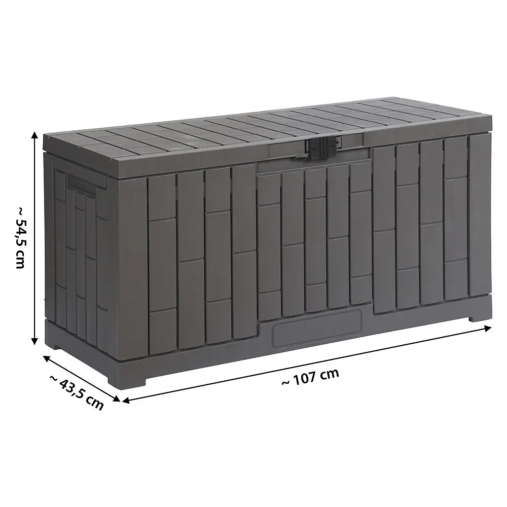 Gartenbox, Aufbewahrungsbox, Kunststoffbox, Kellerbox, Deckelbox