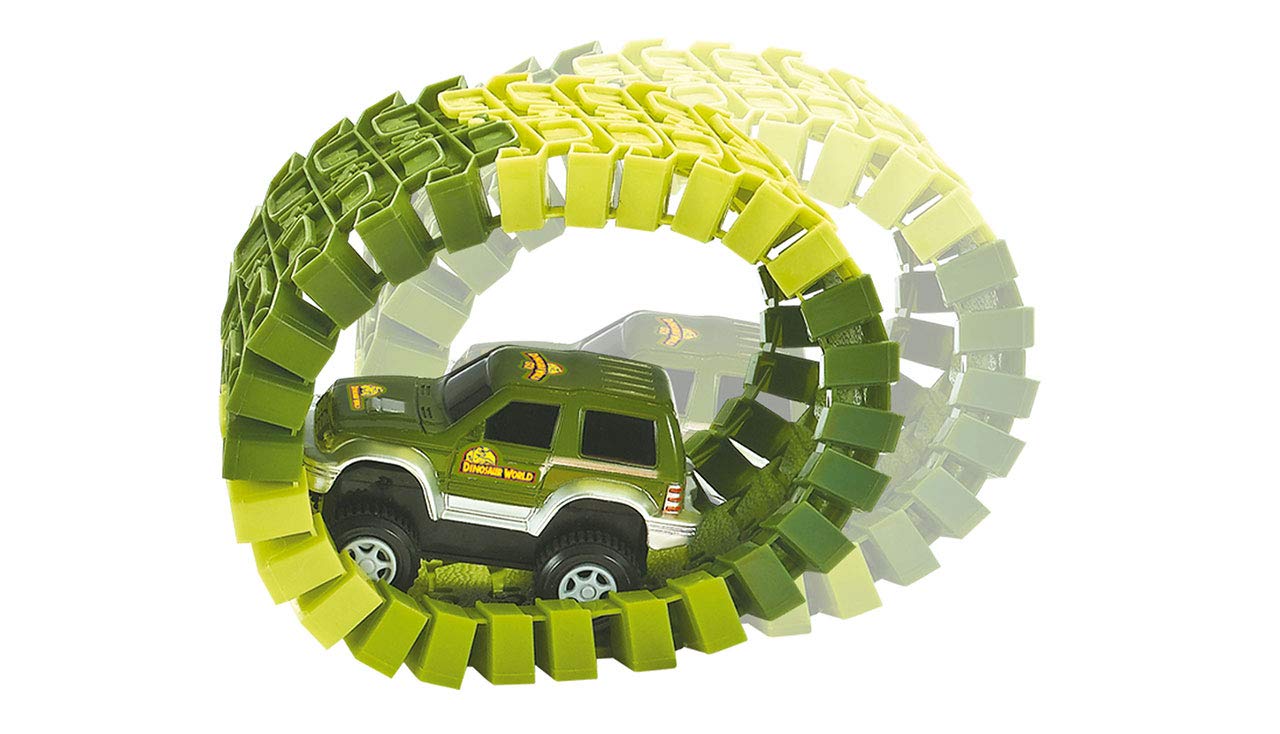 Amewi 100653 MAGIC TRAXX DINO-PARK Mini Set mit Tunnel