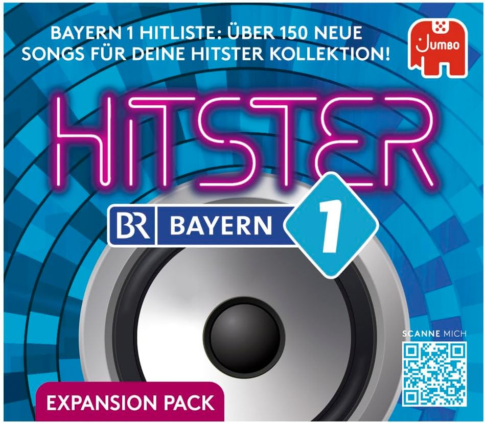 Hitster Bayern 1 Radio Partyspiel Kartenspiel