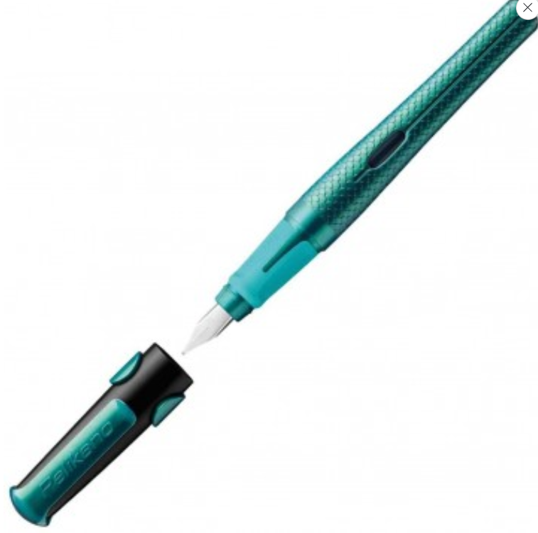 PELIKAN Füller Pelikano DRAGON green Feder M für Rechtshänder