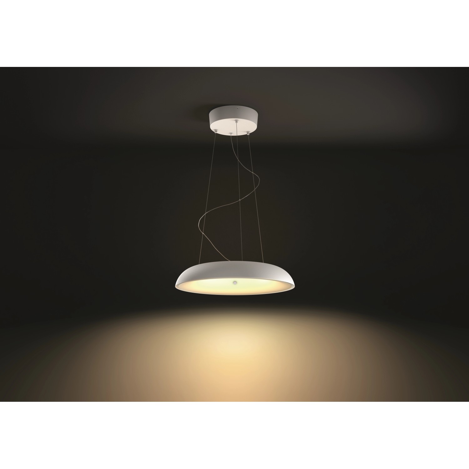 Philips Hue Pendelleuchte White Ambiance Amaze Weiß 2.750 lm inkl. Dimmer