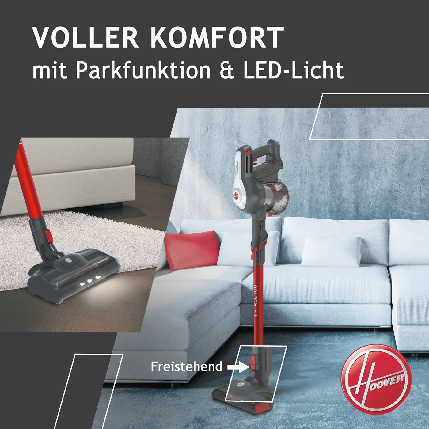 Hoover H-Free 100 PET Akku-Staubsauger