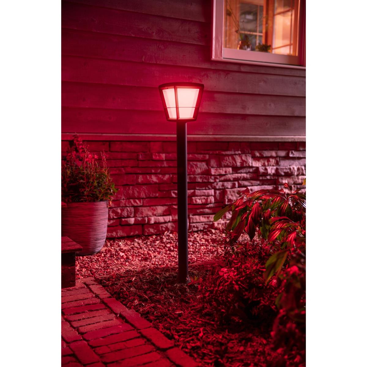 Philips Hue White & Color Ambiance Econic LED Wegeleuchte