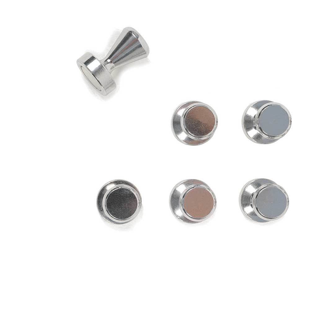 Magnet Kegel 6er Set, 15 x 21 mm, N35, superstark