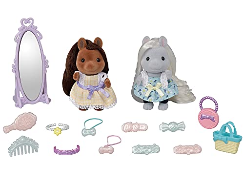 Sylvanian Families 5650 Süße Pony Freunde - Figuren für Puppenhaus