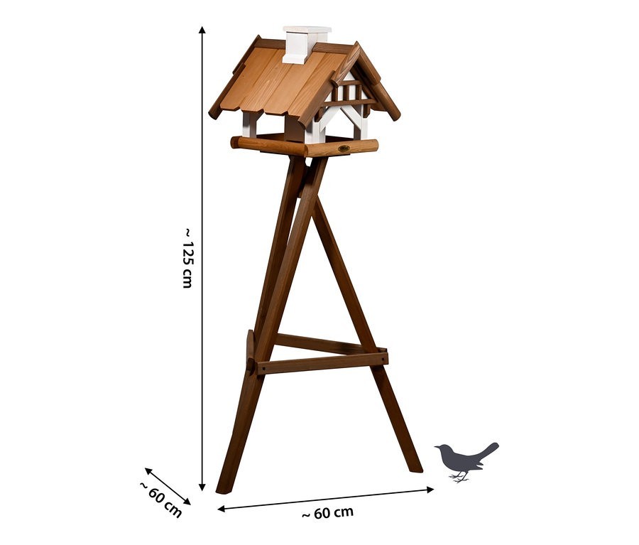 Vogelhaus, Baby-/Kinderstuhl, Holzstuhl, Standfigur, Dekoration