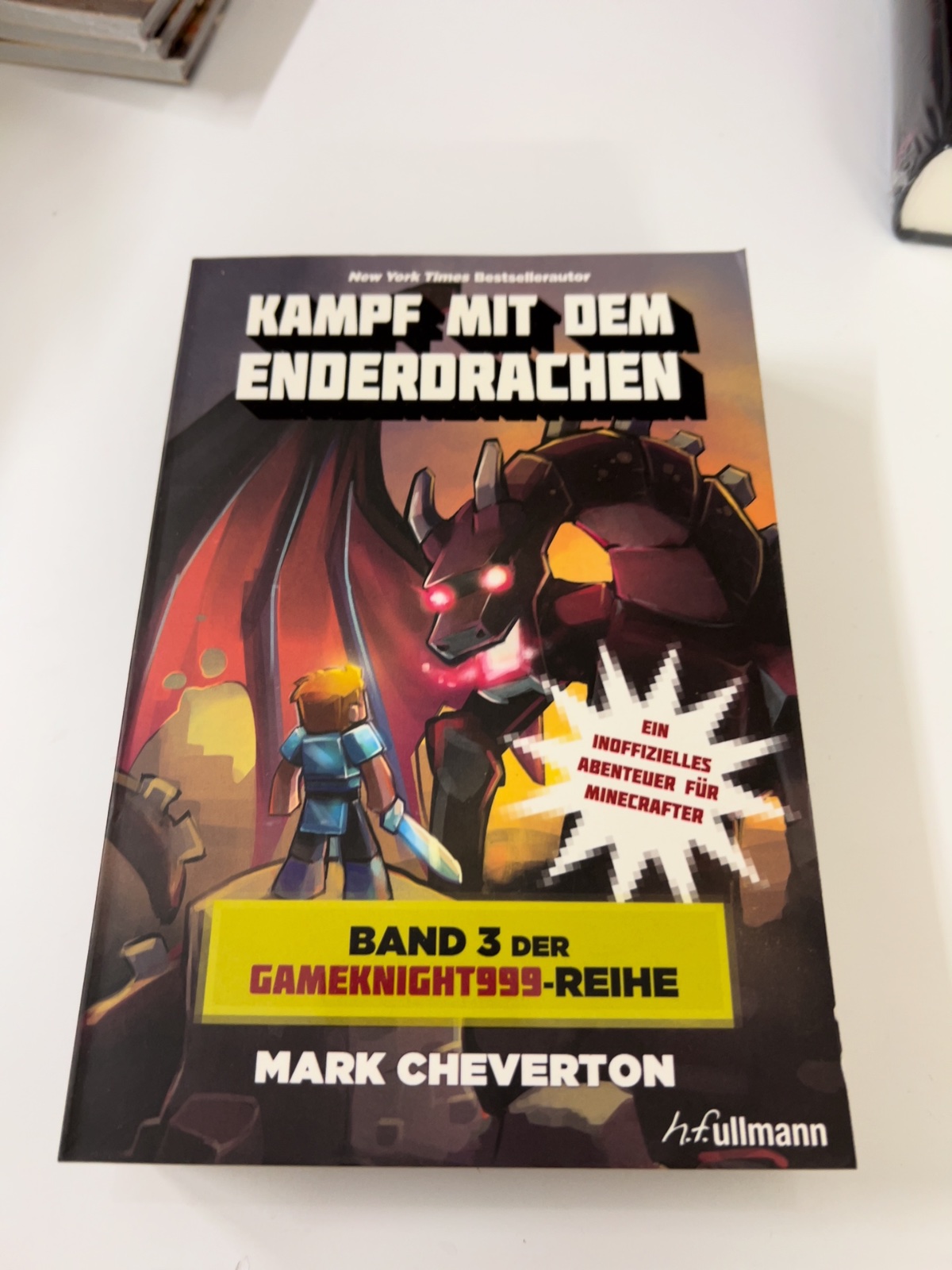 Minecraft, Buch, Drachen, Abenteuer, Band 3
