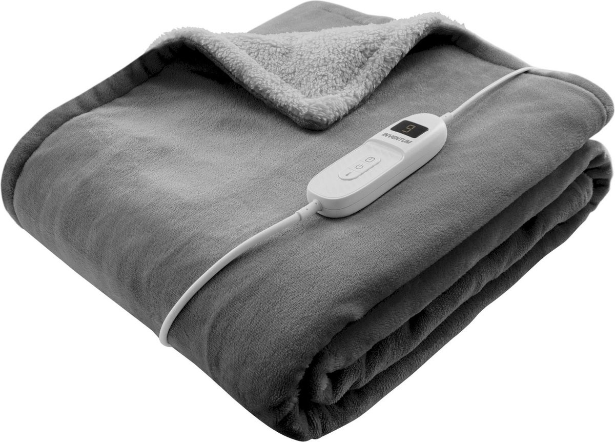 Fleece-Decke, Elektrische Decke, Heizdecke, Wärmedecke, Kabelsteuerung