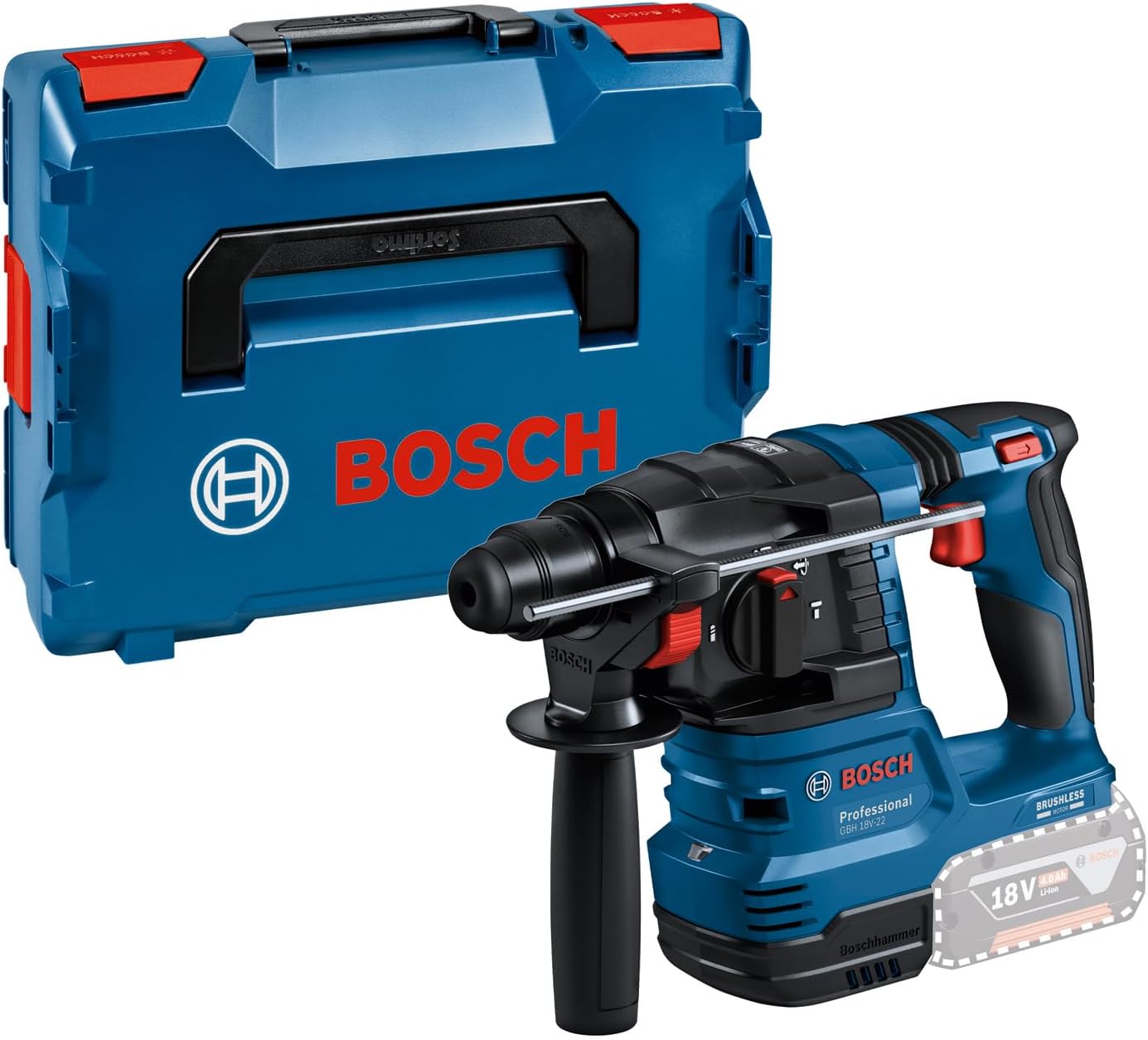 Bosch Professional 18V System Akku-Bohrhammer GBH 18V-22