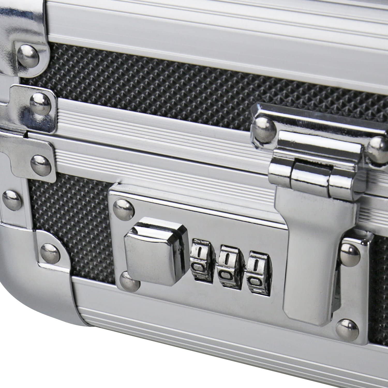 Koffer, Schloss, Aluminium, Rollen, Tasche with combination lock