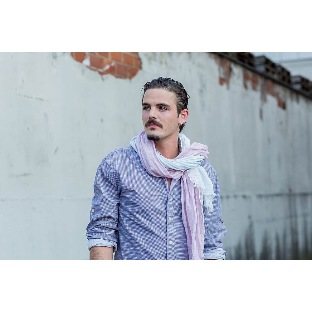 Designerschal, Schals für Damen und Herren aus Kaschmir, Leinen oder Wolle/Seide, Unisex