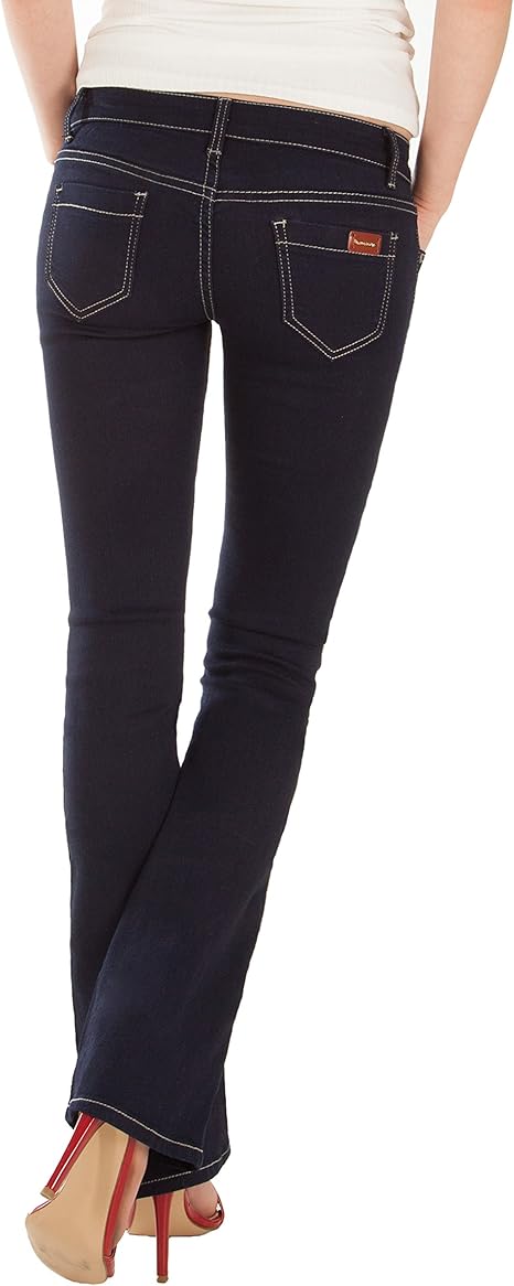 Fraternel Damen Jeans Hosen Bootcut Hüftjeans Schlaghose Gr. 40/L