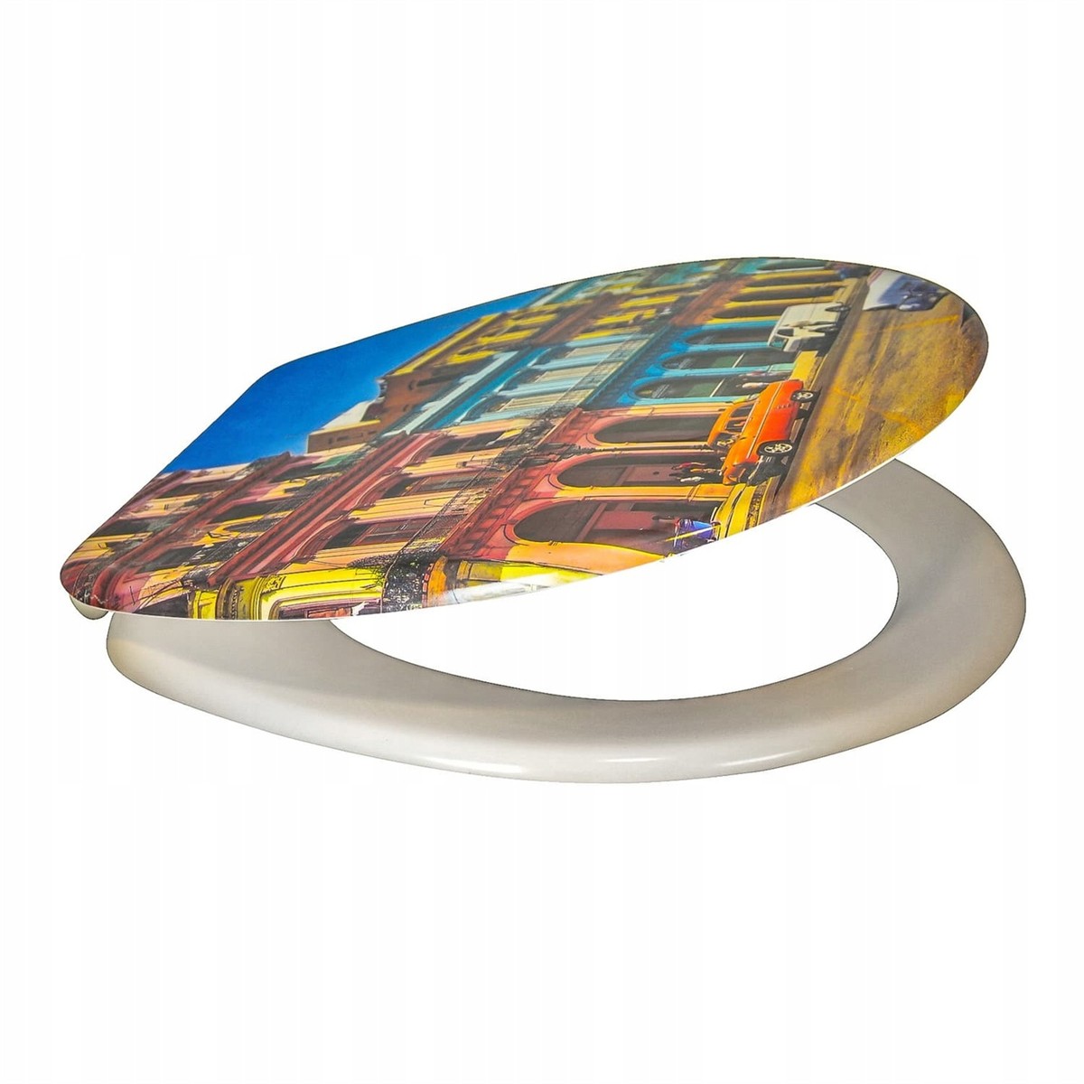 Verosan WC Duroplast Toilettendeckel langsam fallende universelle Havanna-Board
