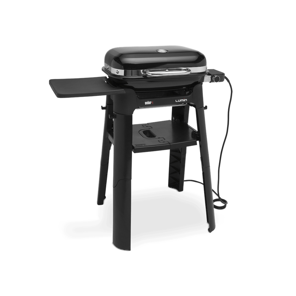 Weber Lumin Compact BLACK mit Stand Elektrogrill 2200Watt
