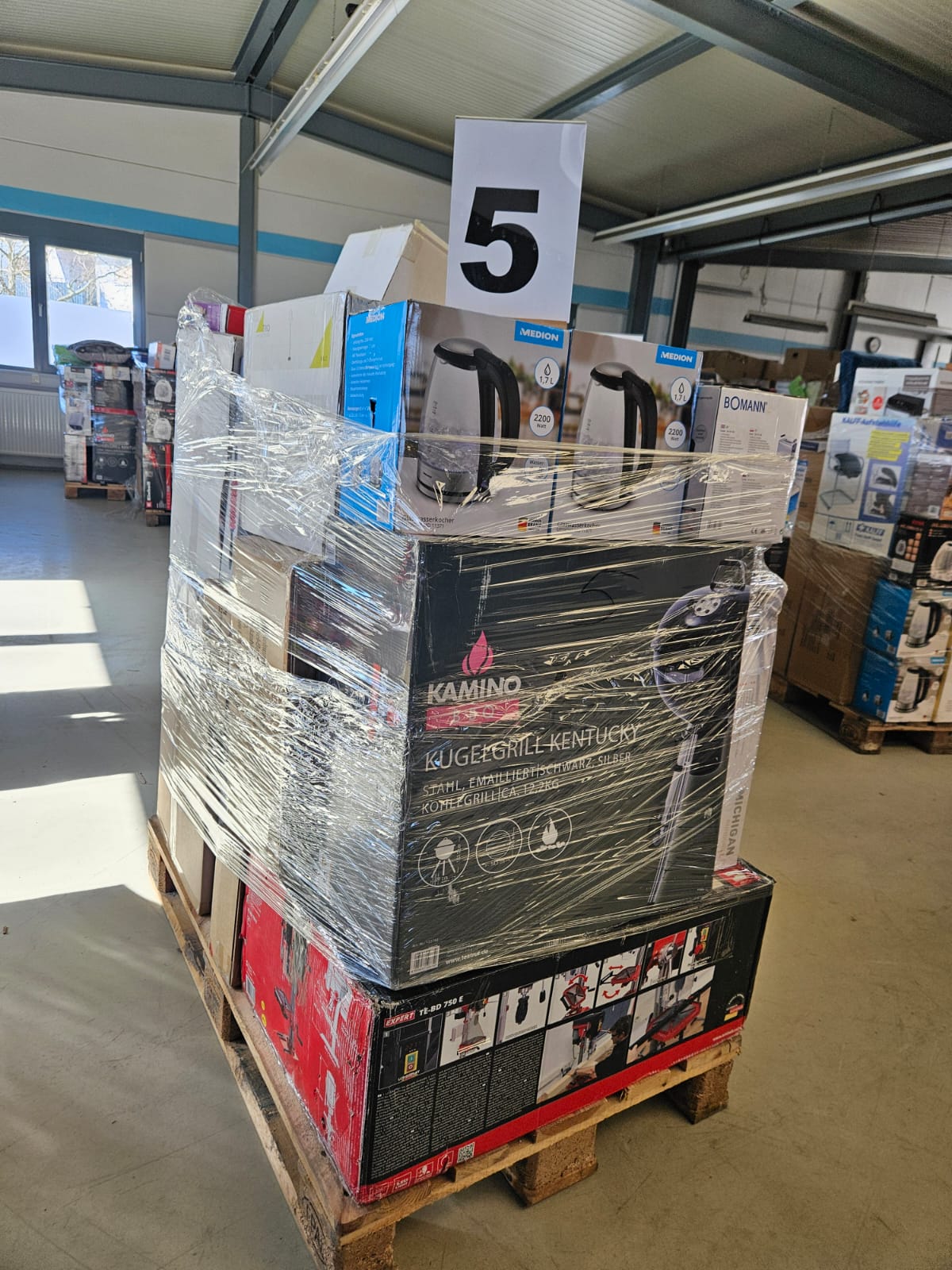 1x Palette Elektro Haushalt Mix Restposten Sonderposten Palettenware #P5