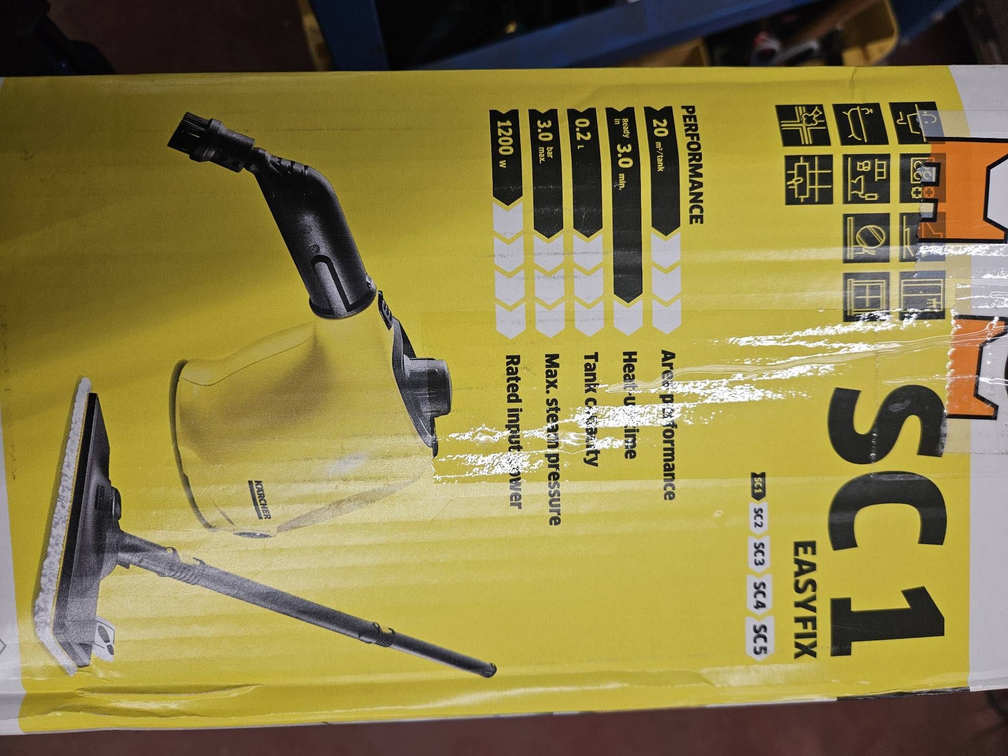Kärcher Dampfreiniger SC 1 EasyFix #E586
