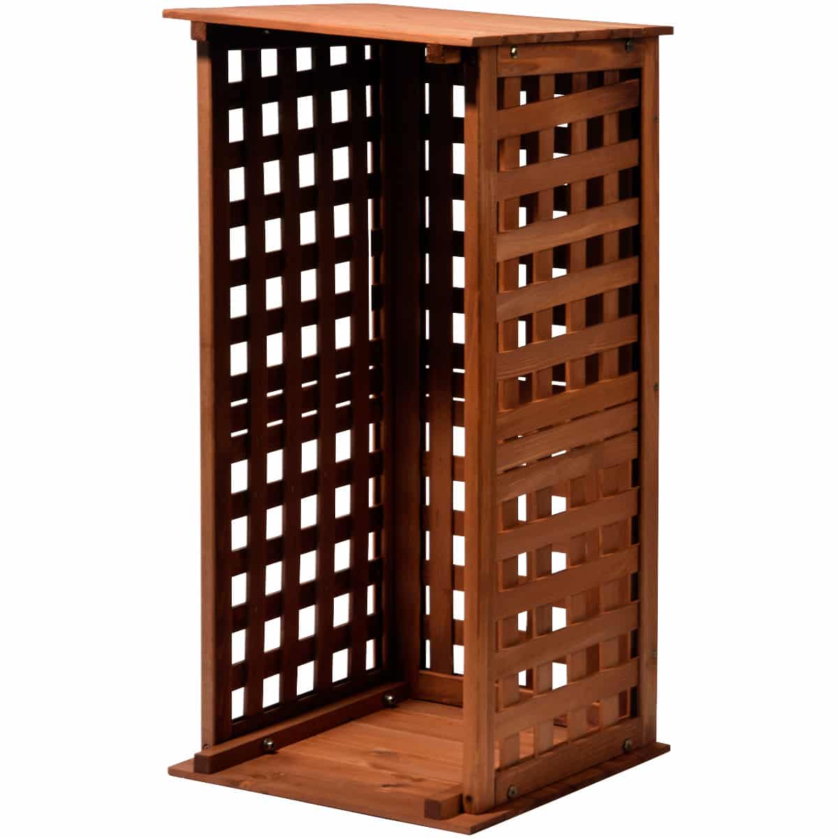 Dobar Kaminholzregal braun Kaminholzständer