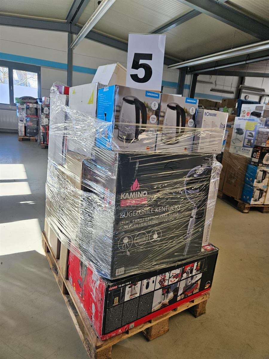 1x Palette Elektro Haushalt Mix Restposten Sonderposten Palettenware #P5