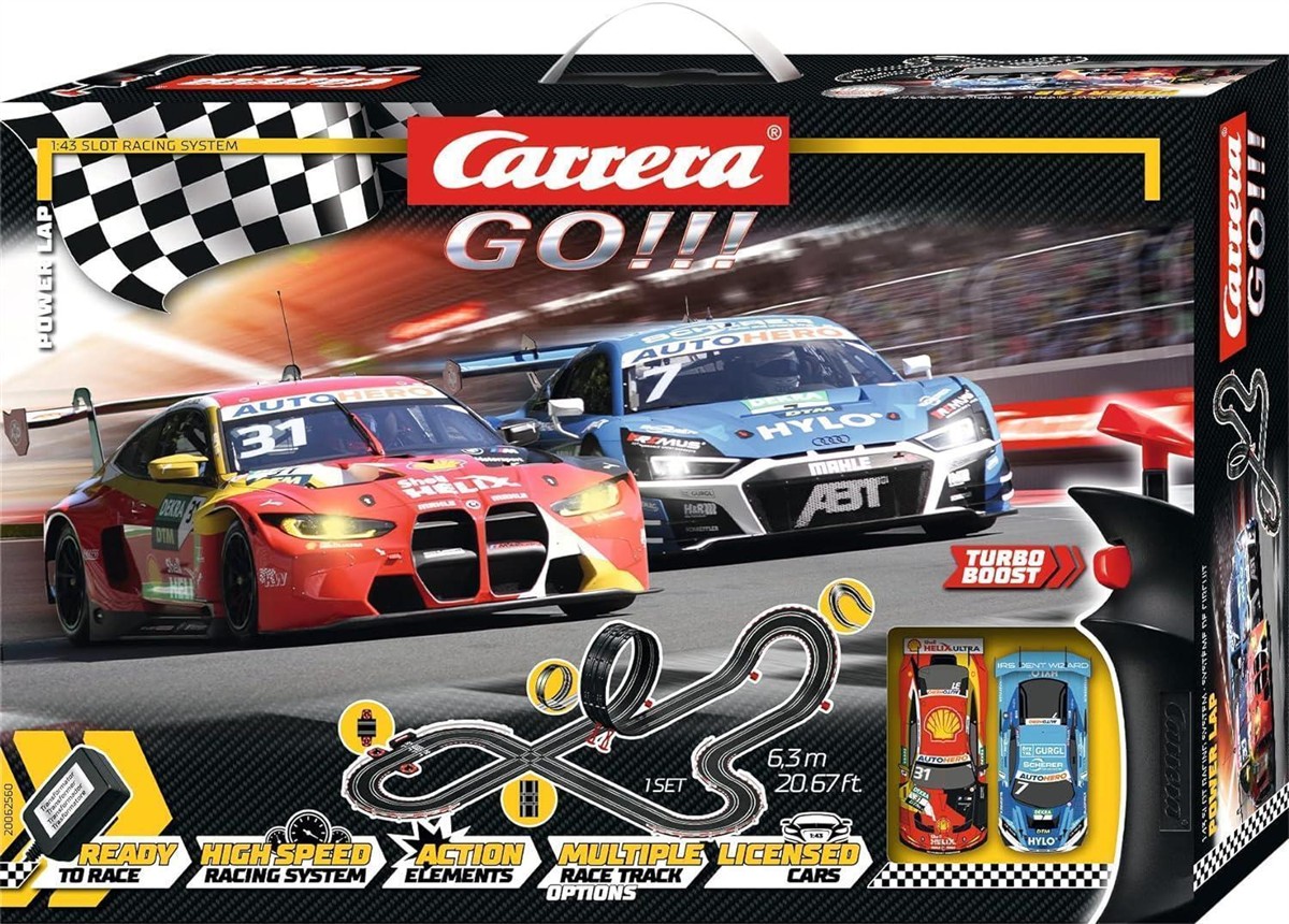 Rennsimulator, Carrera GO!!!, Rennbahnset, Autohero, Rennstrecken-Elemente