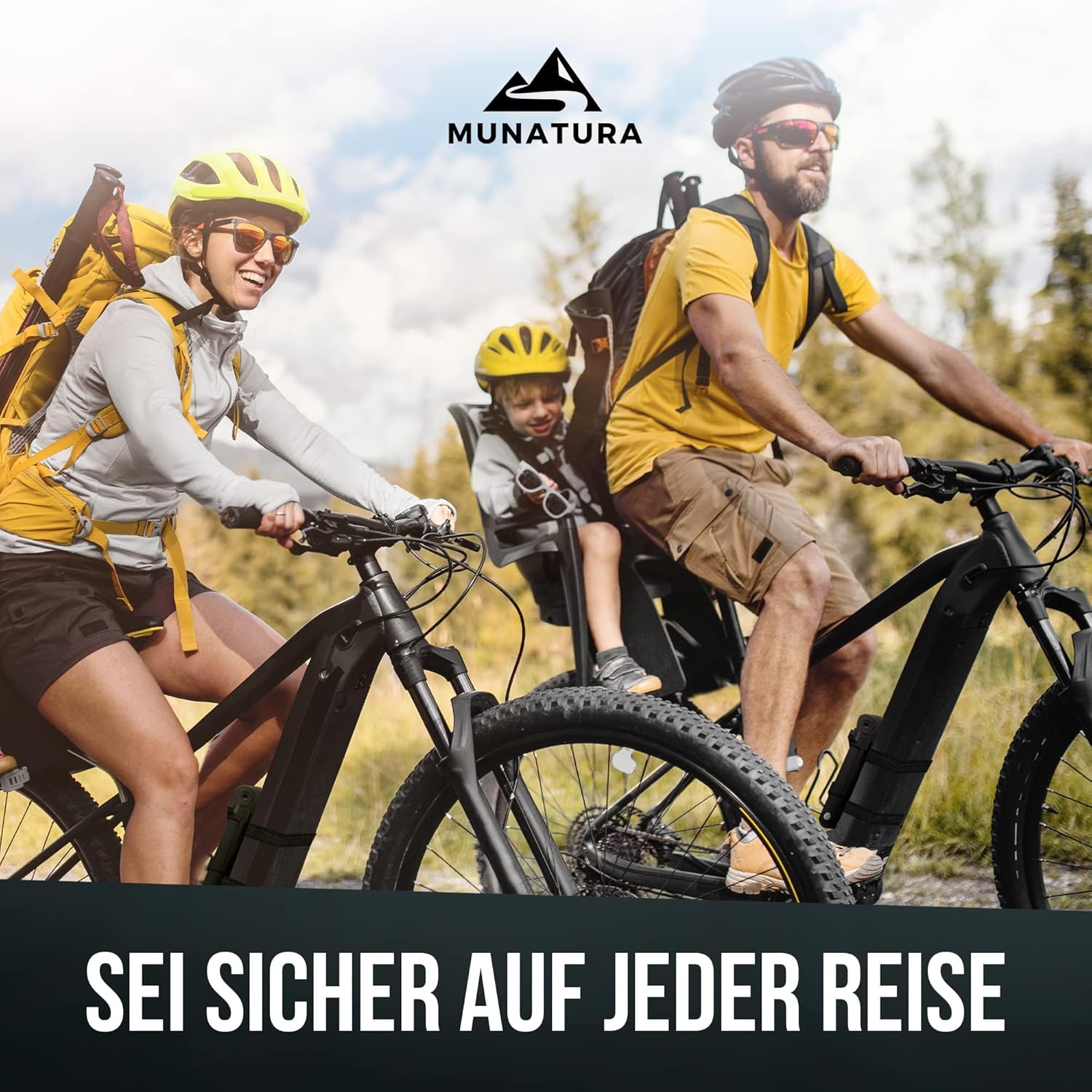 MUNATURA Faltschloss Fahrrad Diebstahlsicher Fahrradschloss 120cm Stufe 10