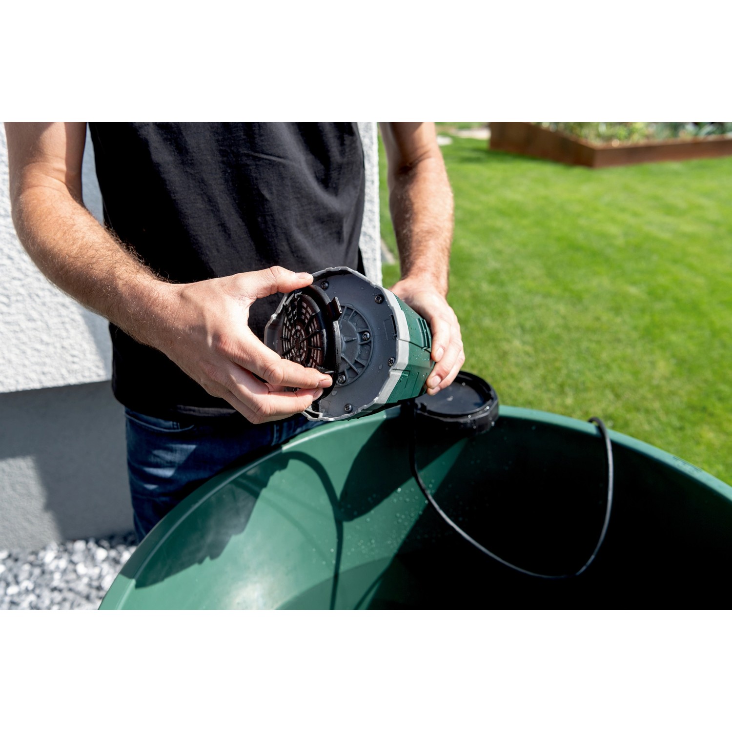metabo Akku Tauch und Regenfasspumpe TPF 18 LTX 2200 solo ohne Akku und Ladegerät