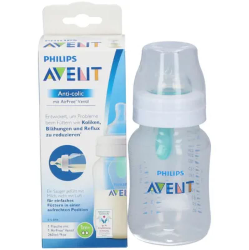 Philips Avent Anti Colic Babyflasche AirFree Ventil Trinkflasche Schoppi