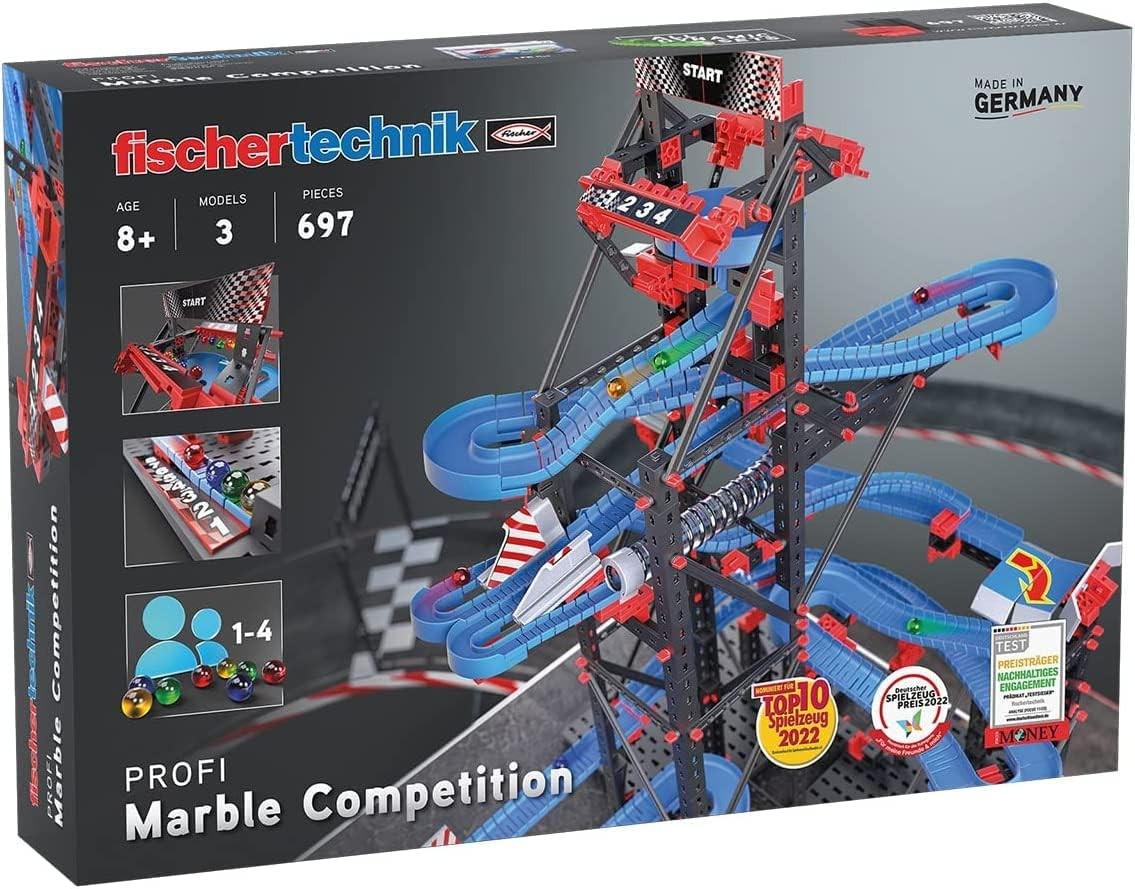 Baukasten, Marble Competition, Ferris/Track System, Werkbahn, Modellbauset